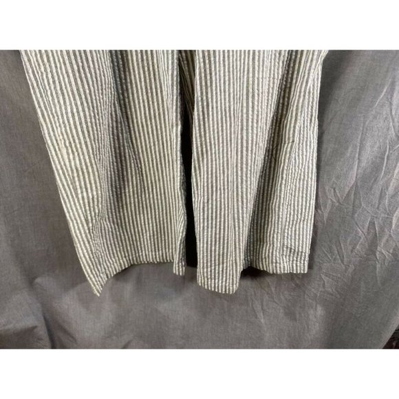 Zara‎ Basic One Piece Jumper Women Extra Small Gray Striped Sleeveless Ladies. - Picture 4 of 11